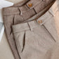 Herringbone Pencil Pants