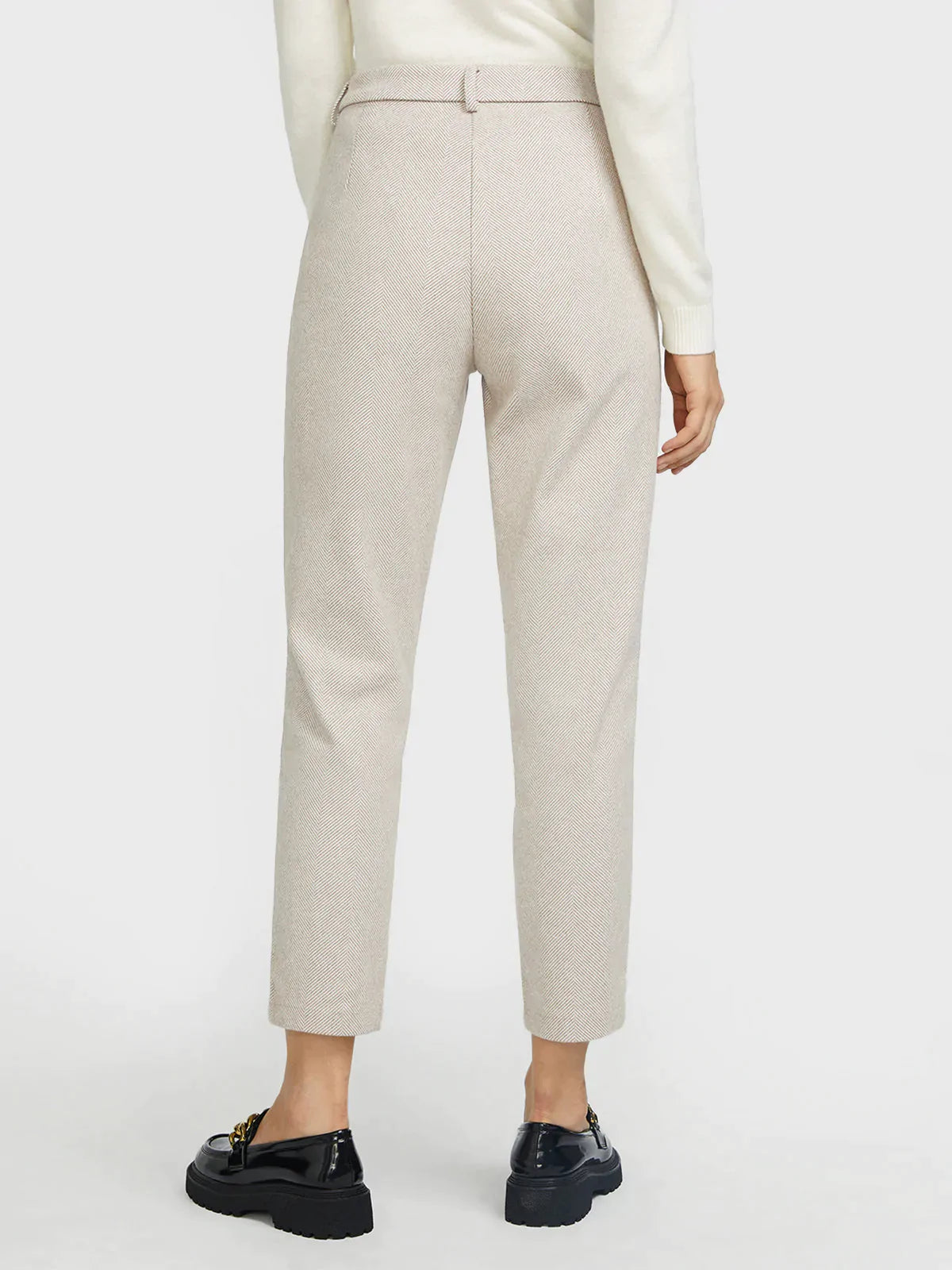 Herringbone Pencil Pants